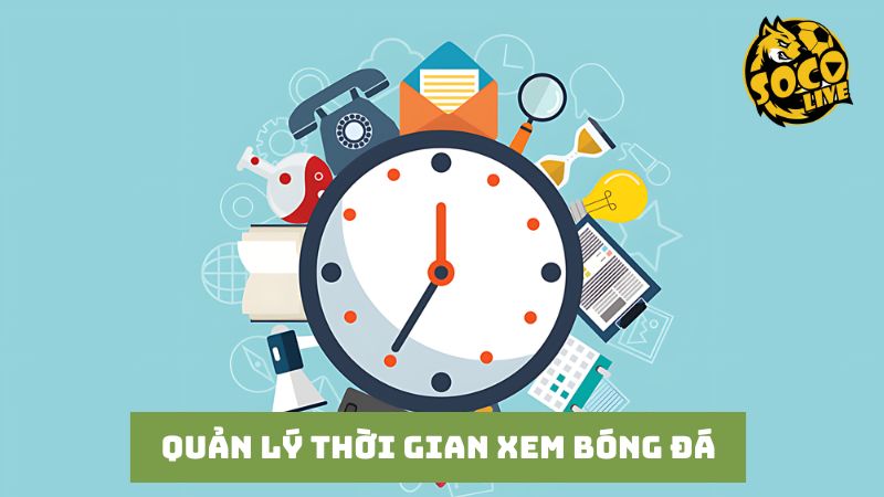 Sắp xếp công việc để có thời gian xem bóng đá thoải mái nhất